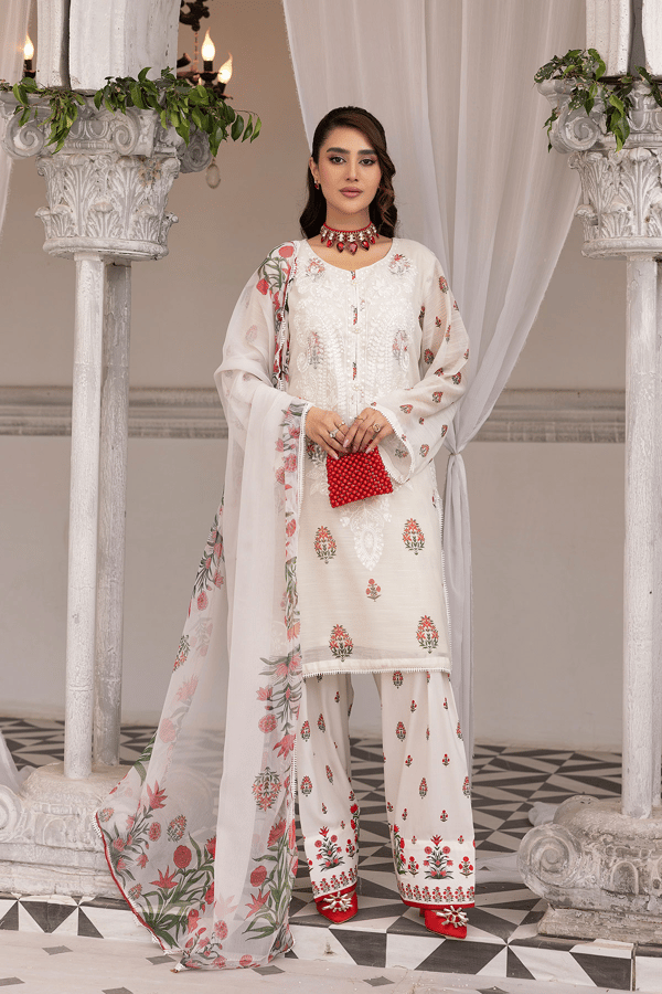 Freya Eid lux collection 3 piece casual farshi shalwar suit