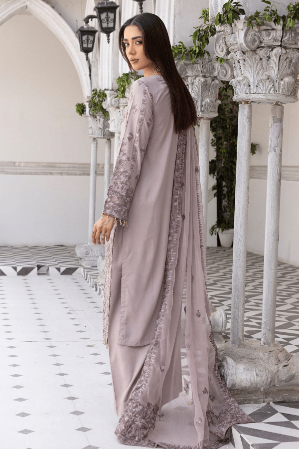 Jalwa 3 piece luxury embroidered Eid collection - Image 3