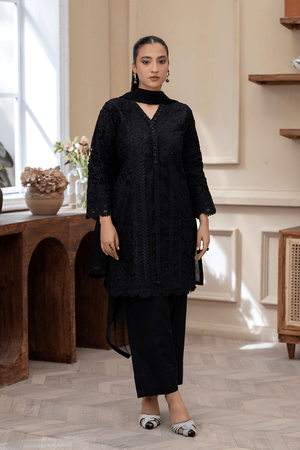 Ashi 3 piece embroidered mother and daughter collection - Image 2