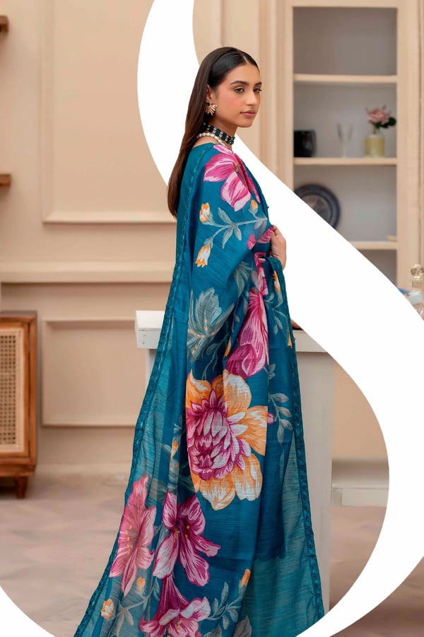Laila 3 piece embroidered mother and daughter collection - Image 2