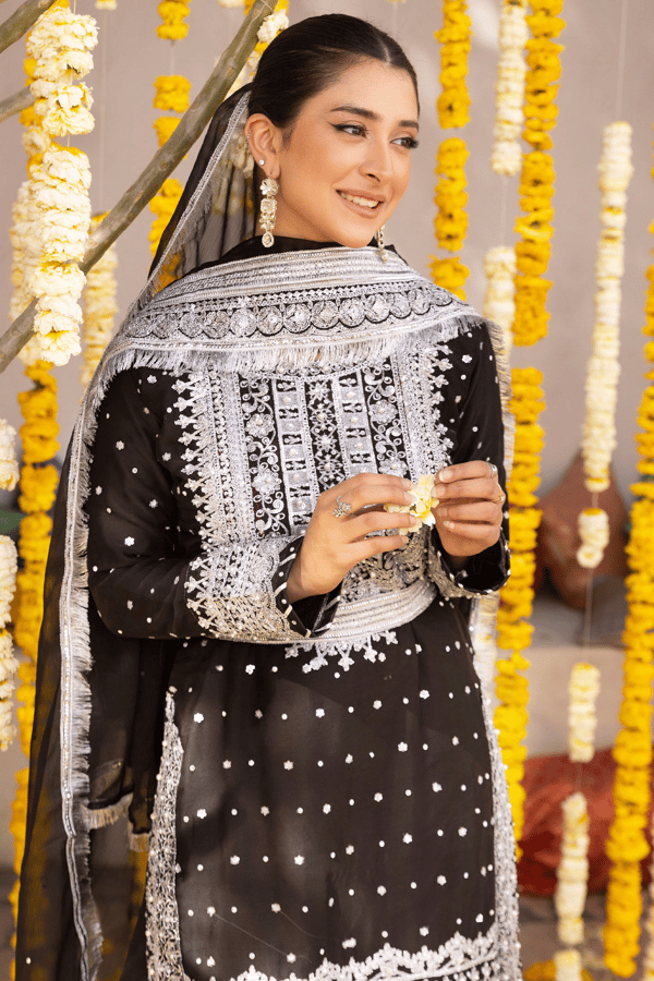 Aaliyah luxe collection 3 piece lengha mother and daughter collection - Image 2