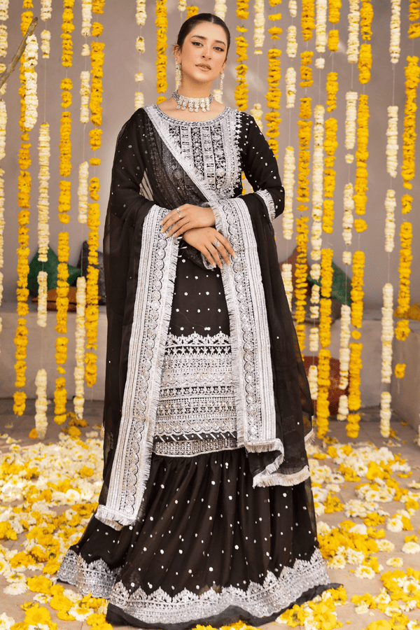 Aaliyah luxe collection 3 piece lengha mother and daughter collection - Image 3