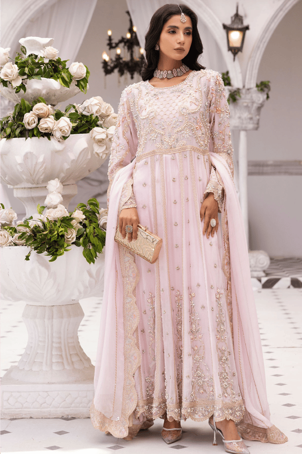 Zuhana luxe collection 3 piece embroidered dress