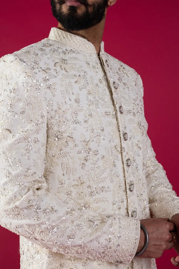 Mens Sherwani With Trouser - Image 5