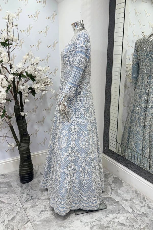 Shiffonz luxe embroidered gown - Image 3