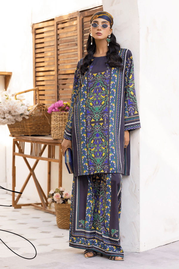 Crystal 2 piece printed coord collection