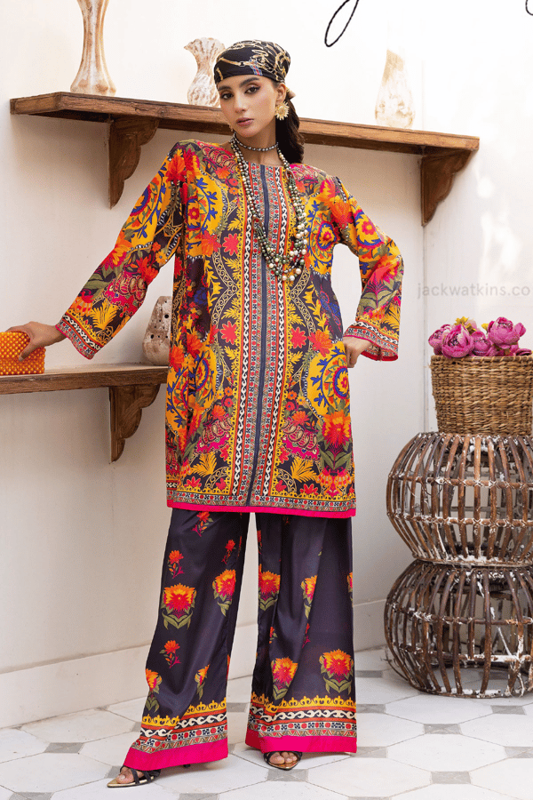 Crystal coord collection 2 piece printed set