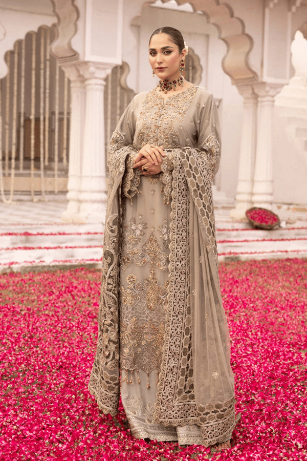 Shiffonz Imrozia premium collection 3 piece embroidered suit - Image 2