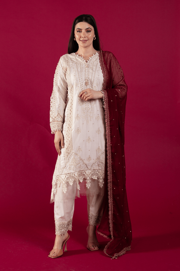 Arsh luxe collection 3 piece farshi shalwar suit