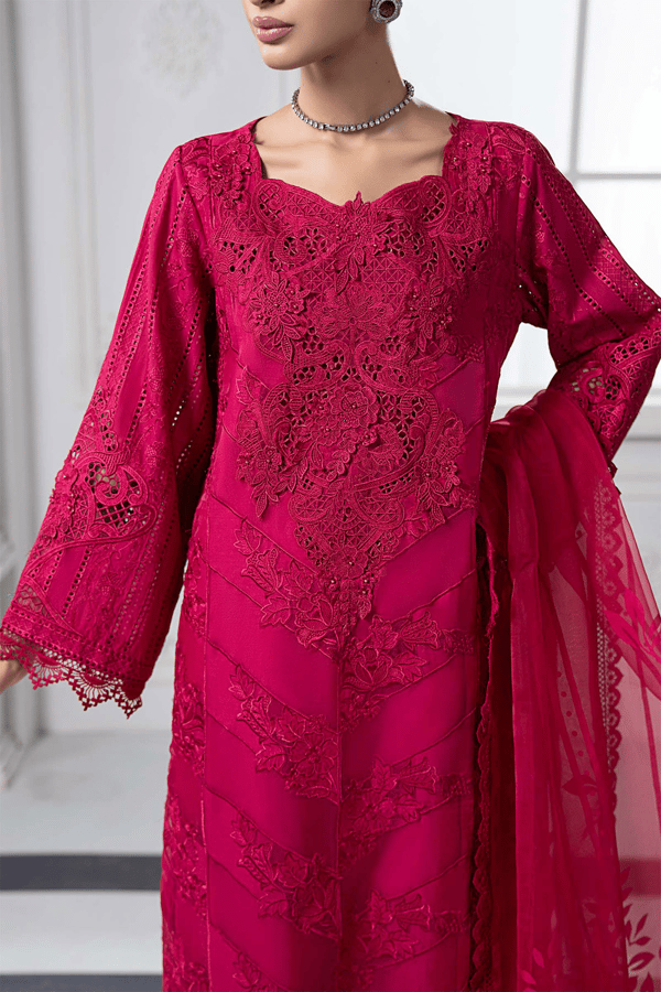 Arsh luxe collection 3 piece embroidered suit - Image 4