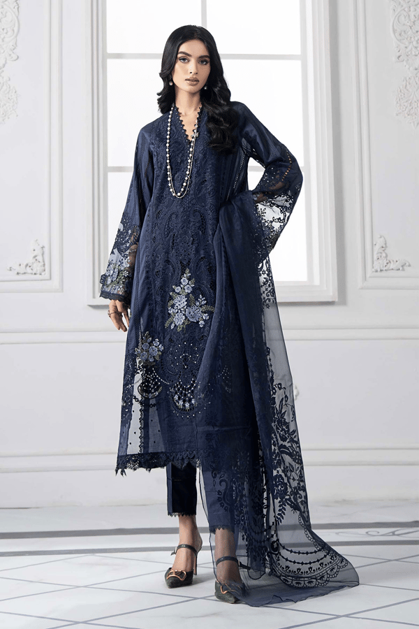 Arsh luxe collection 3 piece luxury lawn embroidered suit