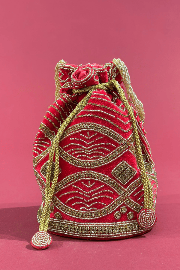 Shiffonz partywear potli bag