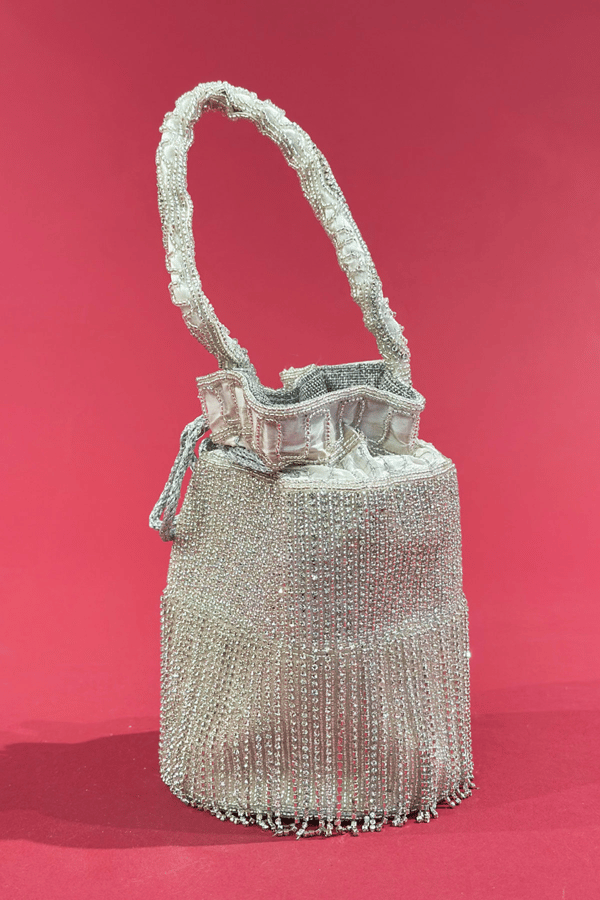 Embroidered potli pouch