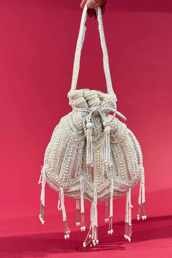 Potli embroidered pouch