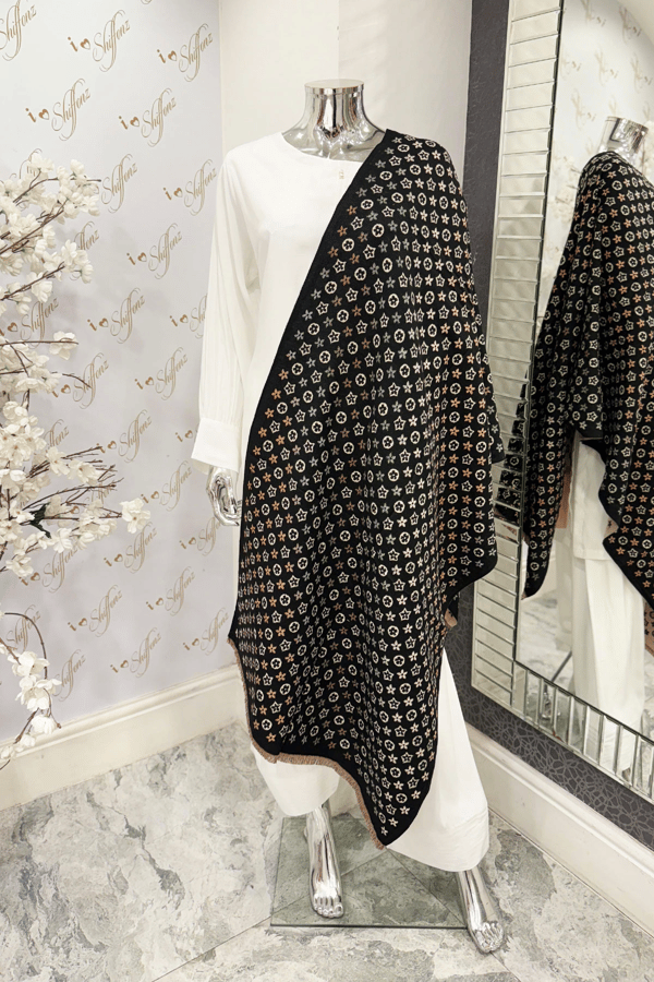 Imprints printed shawl collection