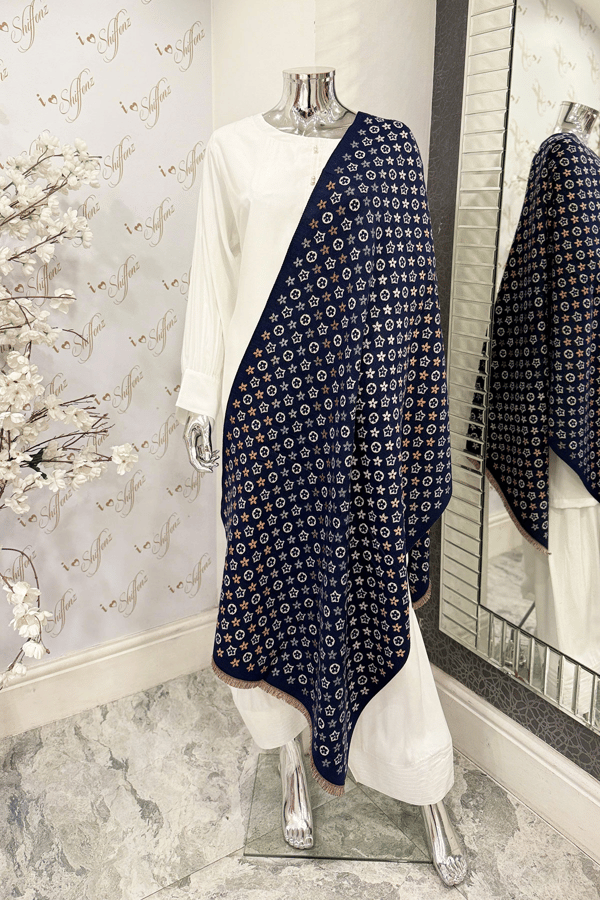 Imprints printed shawl collection - Image 3
