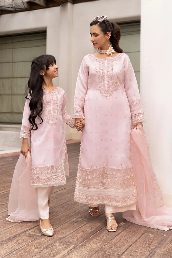 Mehrunisa premium kids 3 piece mother and daughter collection