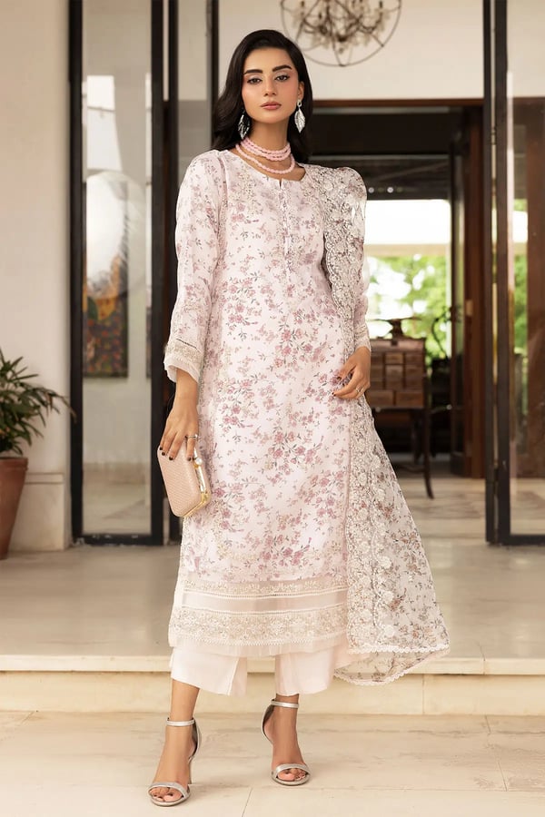 Mehrunisa premium mother and daughter collection - LPINK, X - Large