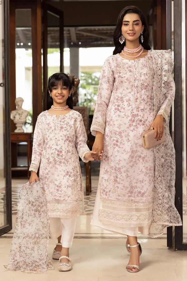 Mehrunisa premium kids mother and daughter collection - LPINK, 36