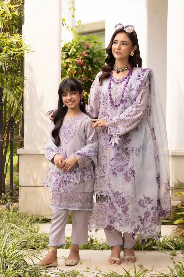 Freesia premium kids mother and daughter collection - Lilac, 36