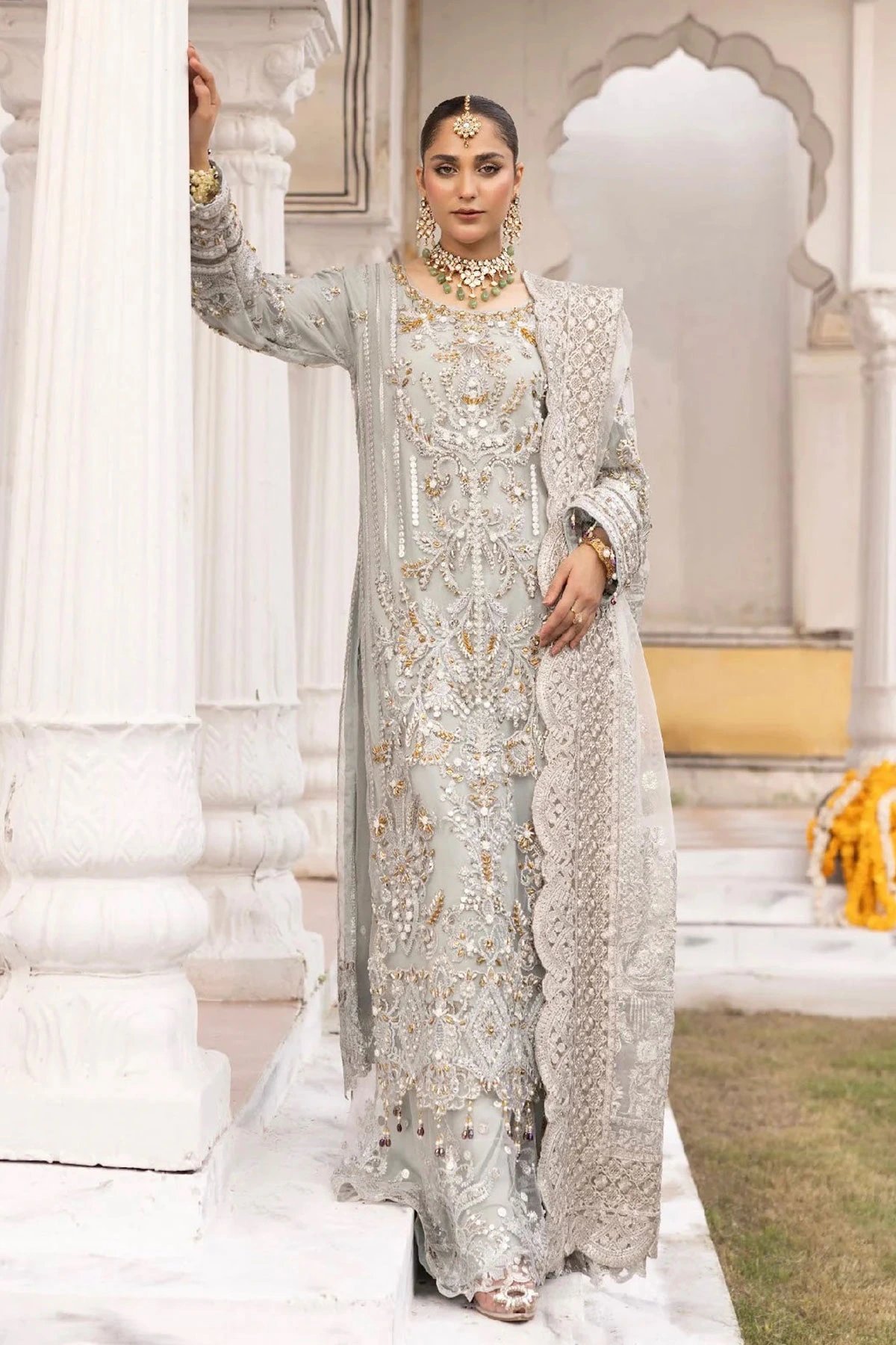 Shiffonz Imrozia premium 3 piece sharara collection