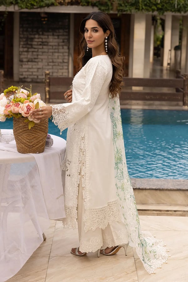 Ivana luxe chikankari collection 3 piece suit - Image 2