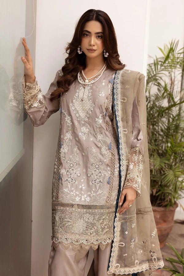 Ivana premium mother and daughter 3 piece farshi shalwar collection - Image 3