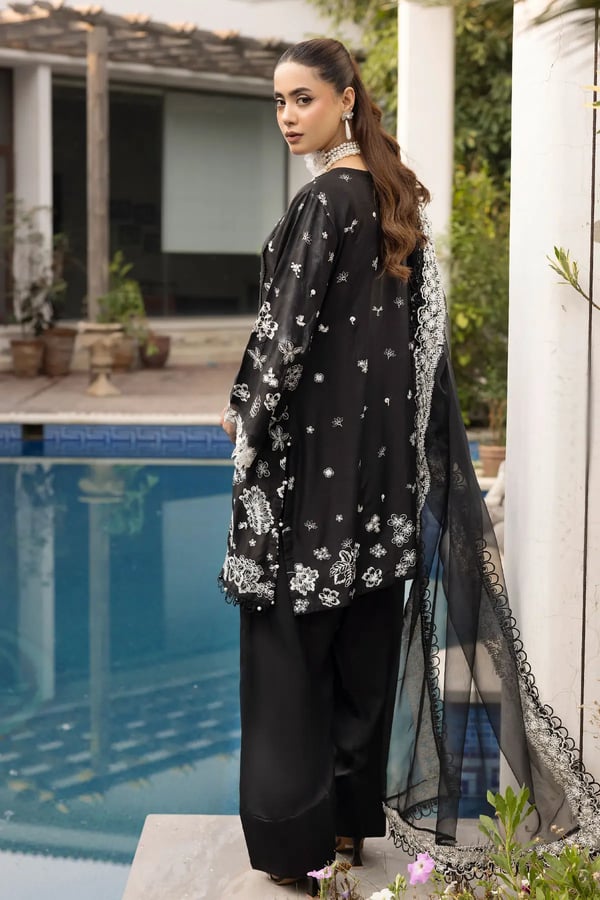 Ivana premium 3 piece farshi shalwar mother and daughter suit - Image 3
