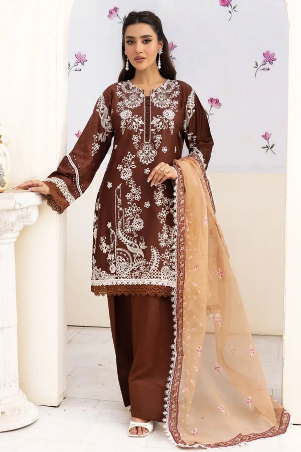 Ivana premium farshi shalwar 3 piece suit
