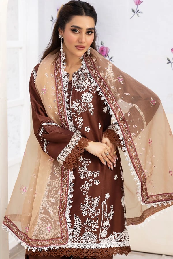 Ivana premium farshi shalwar 3 piece suit - Image 4