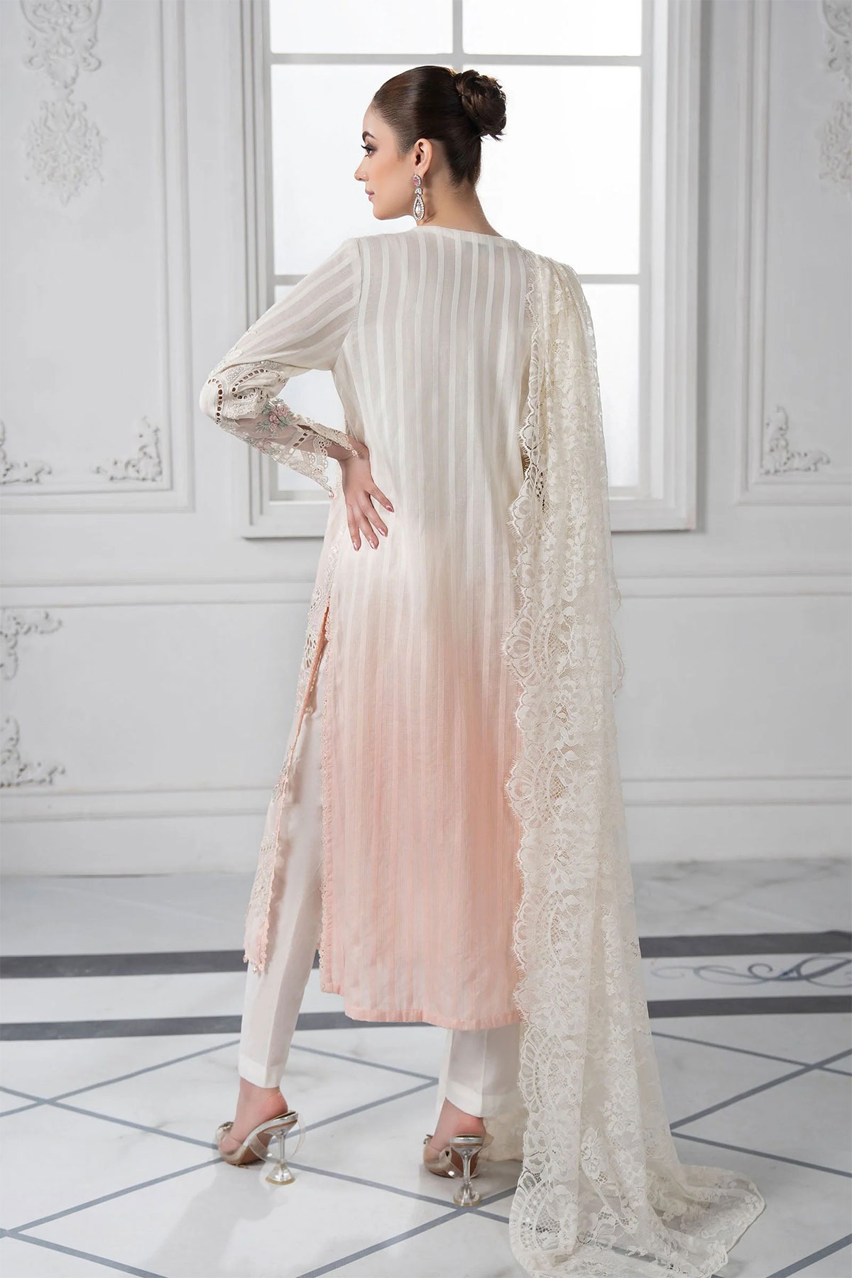 Arsh 3 piece luxury embroidered collection - Image 3