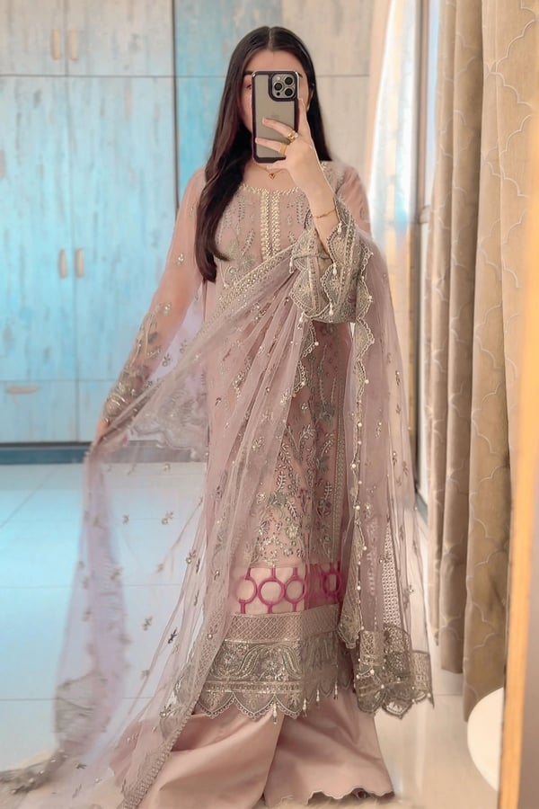 Imrozia luxe chiffon 3 piece embroidered collection