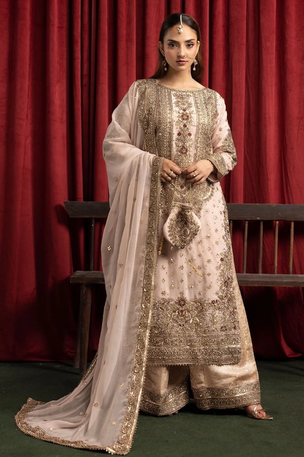 Sangeet luxe collection 3 piece embroidered suit - Image 2