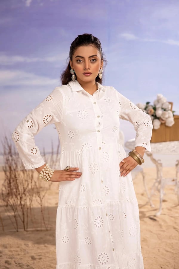 Shiffonz lawn summer hues dress - Image 3