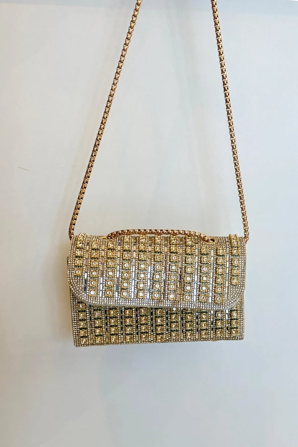 Celeste glam clutch bag - LGOLD, FS