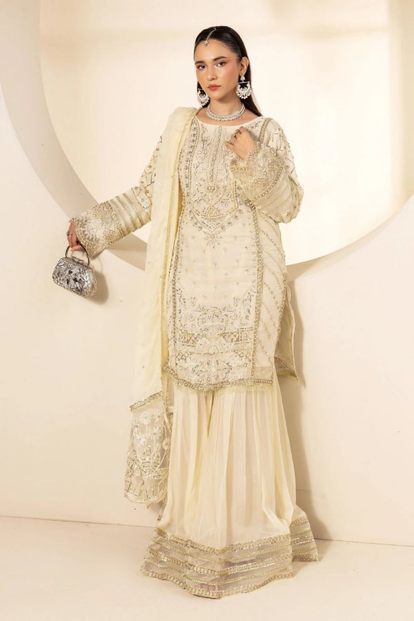 Ivana premium collection 3 piece gharara suit