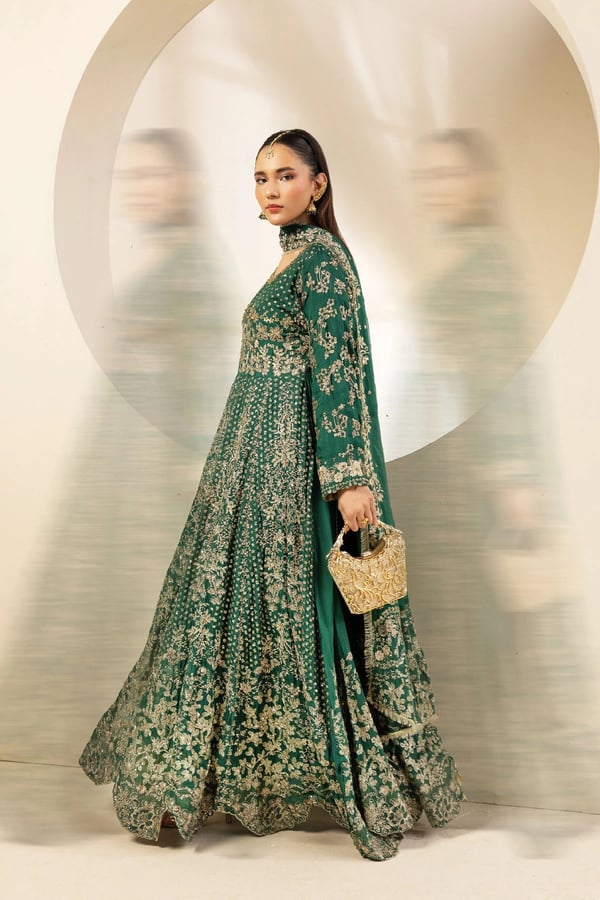 Ivana luxe collection 3 piece embroidered gown - Image 3