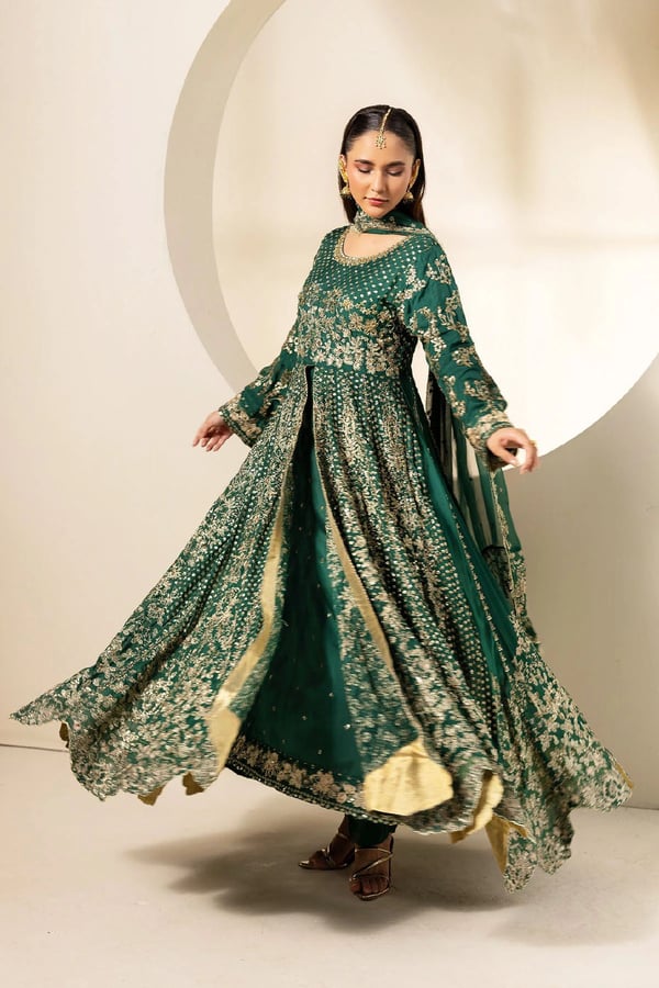 Ivana luxe collection 3 piece embroidered gown - Image 2