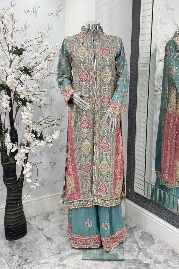 Liara premium collection 3 piece embroidered suit - Image 2