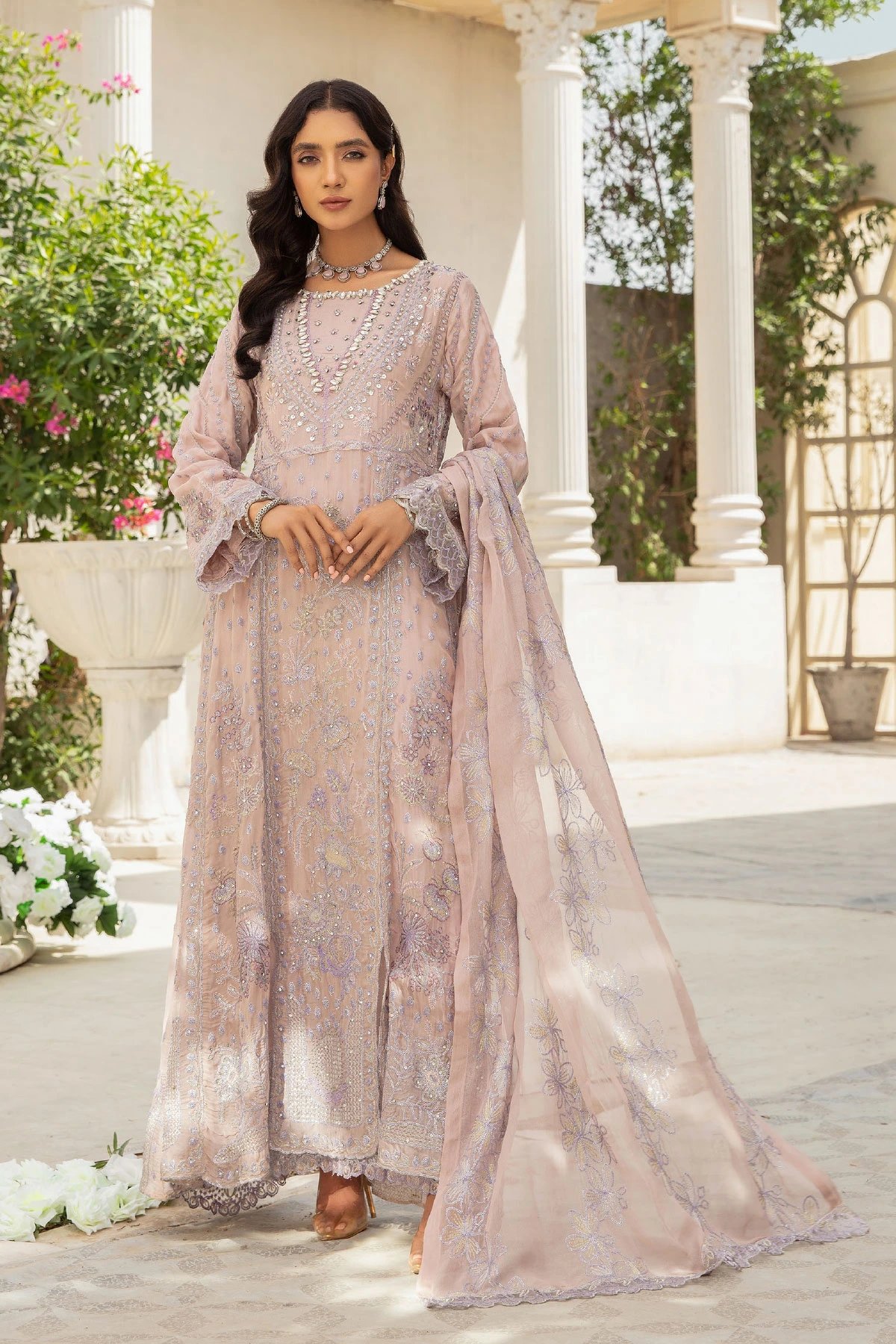 Ivana luxury shiffonz collection 3 piece dress