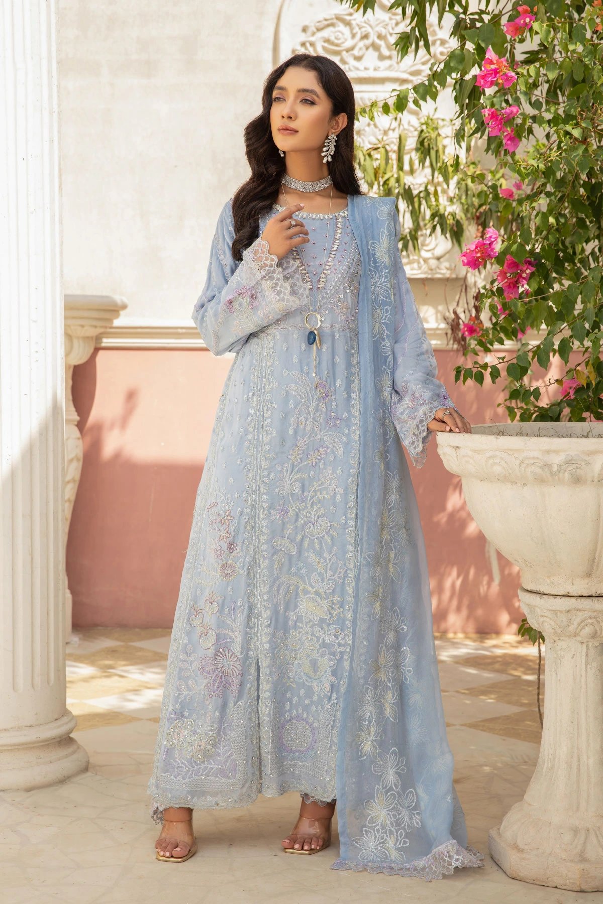 Ivana luxury shiffonz collection 3 piece dress - Image 2