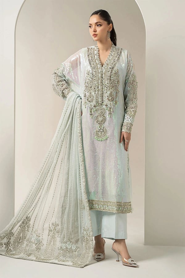 Murraya luxe collection 3 piece embroidered suit