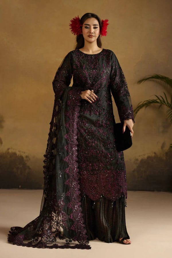 Areefa 3 piece Premium chiffon collection
