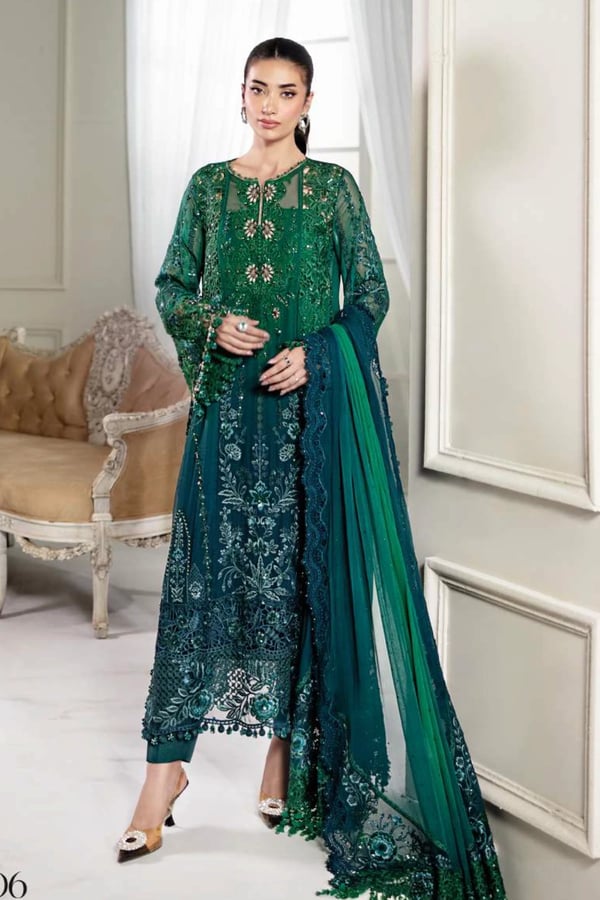Murraya 3 piece luxe premium embroidered suit