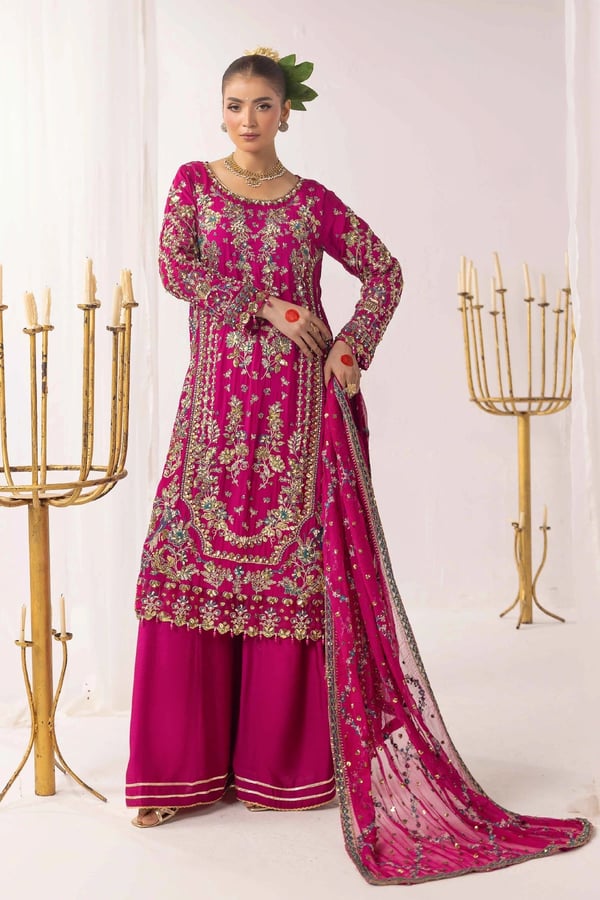 Amrin Premium Collection 3 piece plazo suit