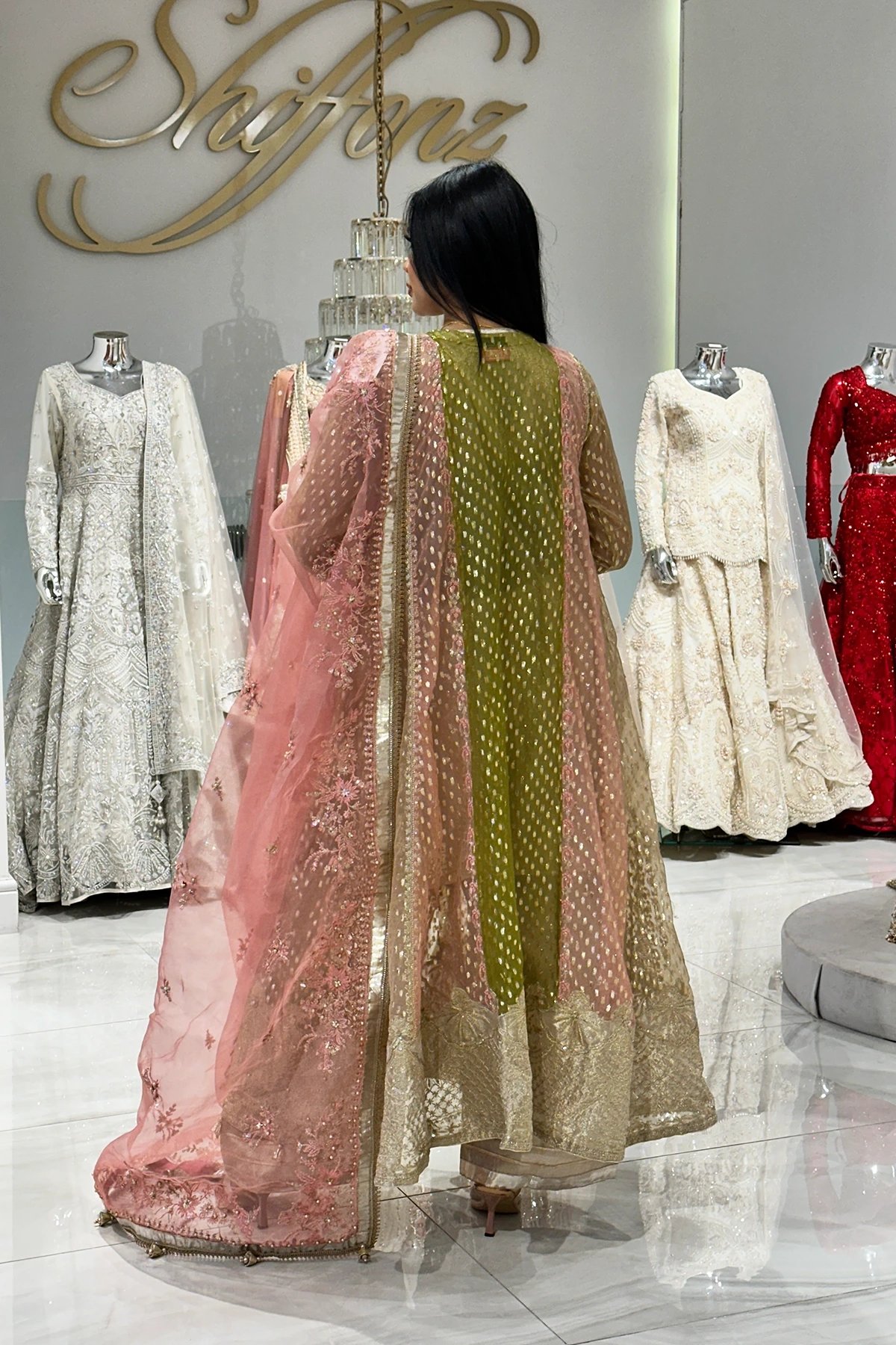 Aafiyat 3 piece premium embroidered collection - Image 2