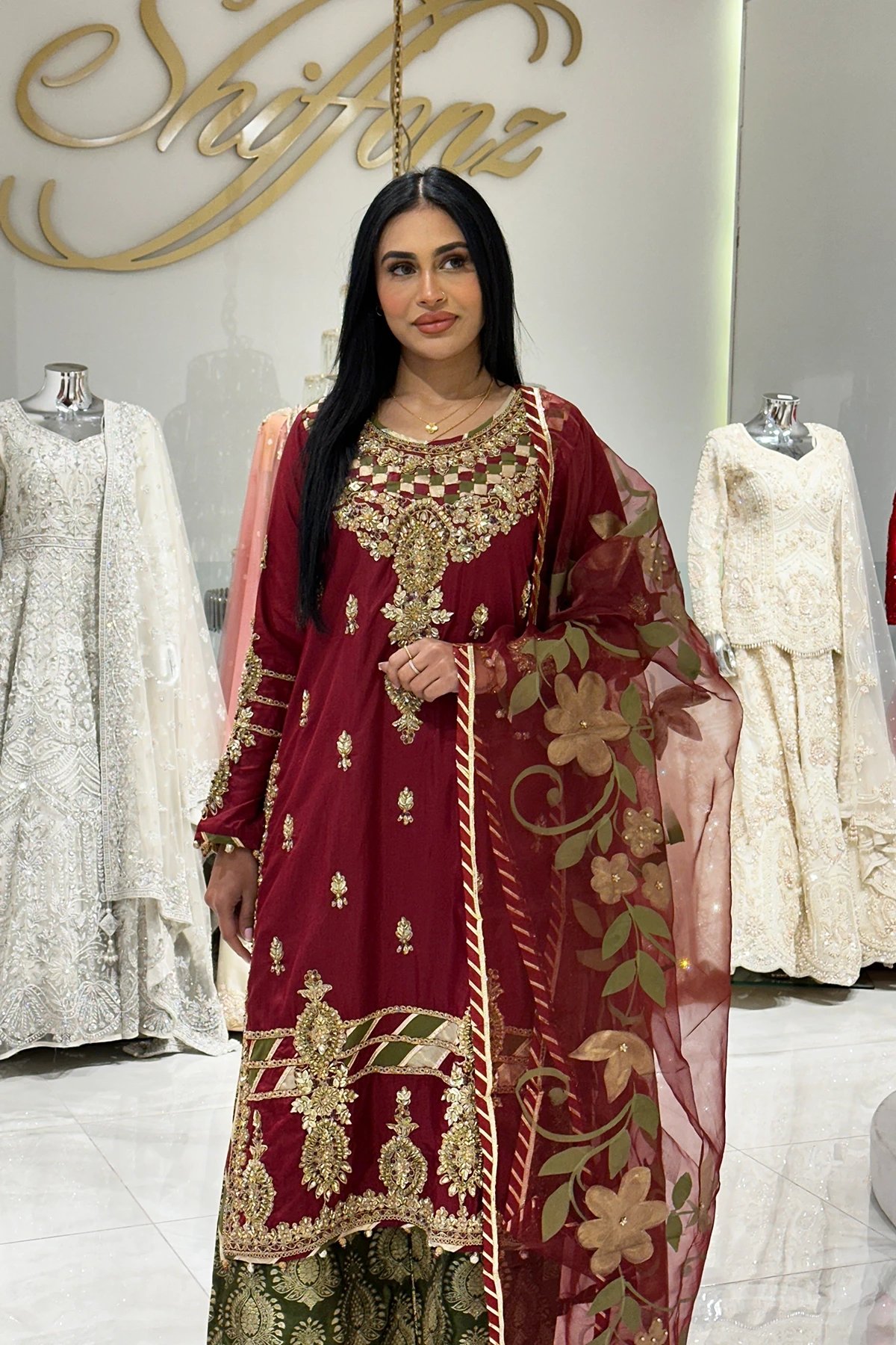 Aafiyat premium collection 3 piece luxe suit - Image 2