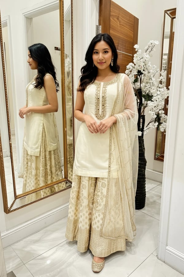 Rani Premium collection 3 piece suit - Mint, 38