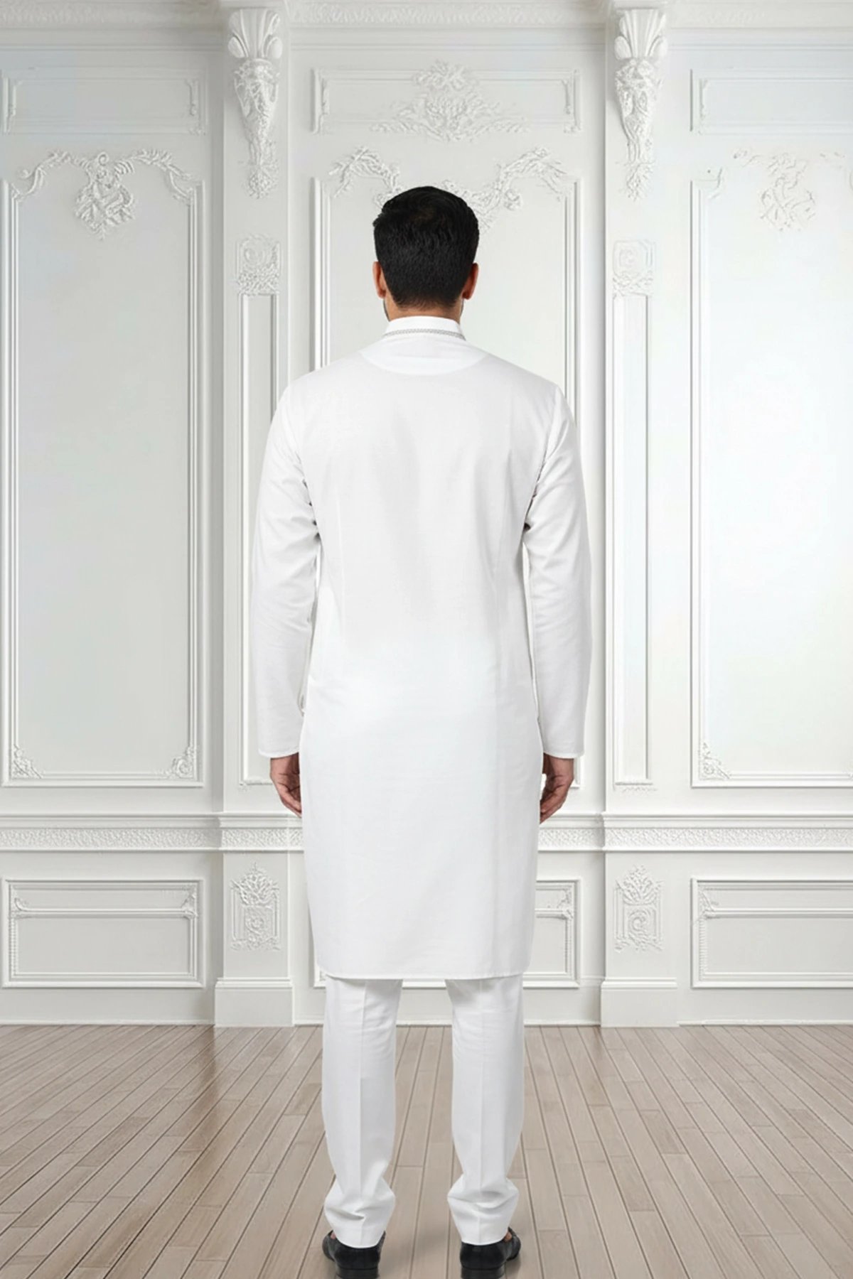 Men's sleek Kurta With Trouser - Image 2