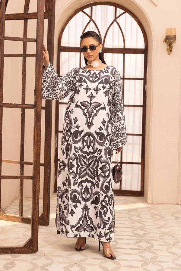 Dolce 2 piece printed coord collection - Black, X - Large